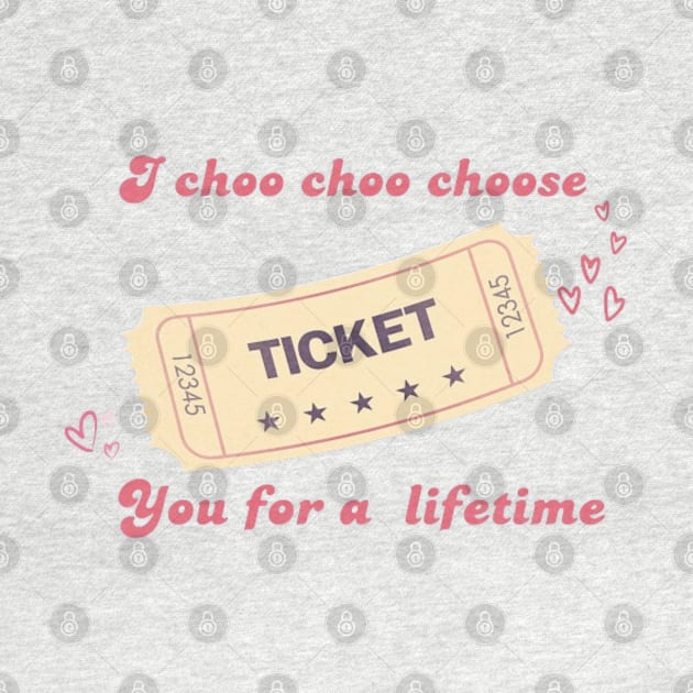 i choo choo choose you / valentine by Alexander S.